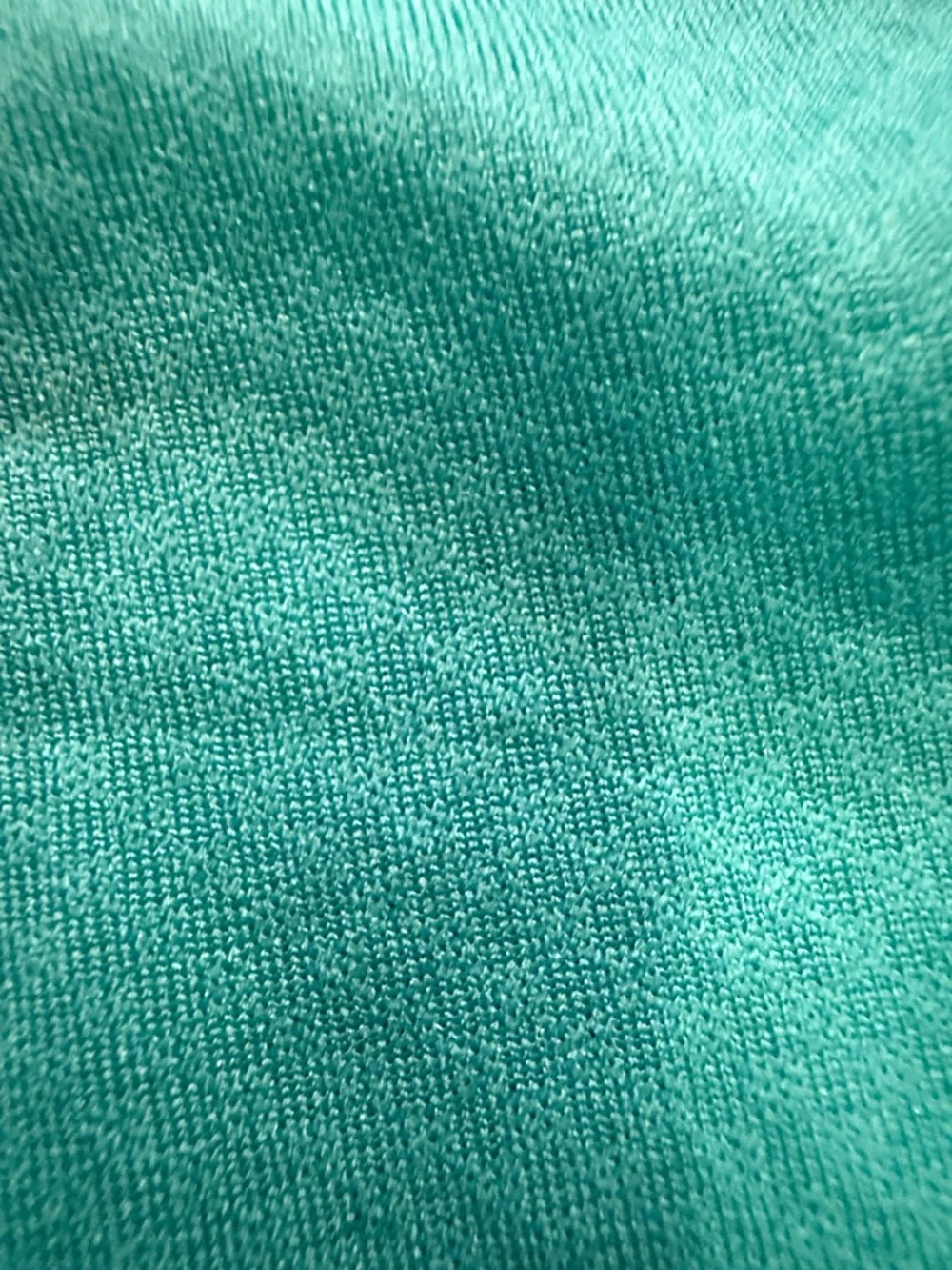 The North Face Turquoise Performance Tee with White & Neon Yellow Accents - Picture 6 of 6